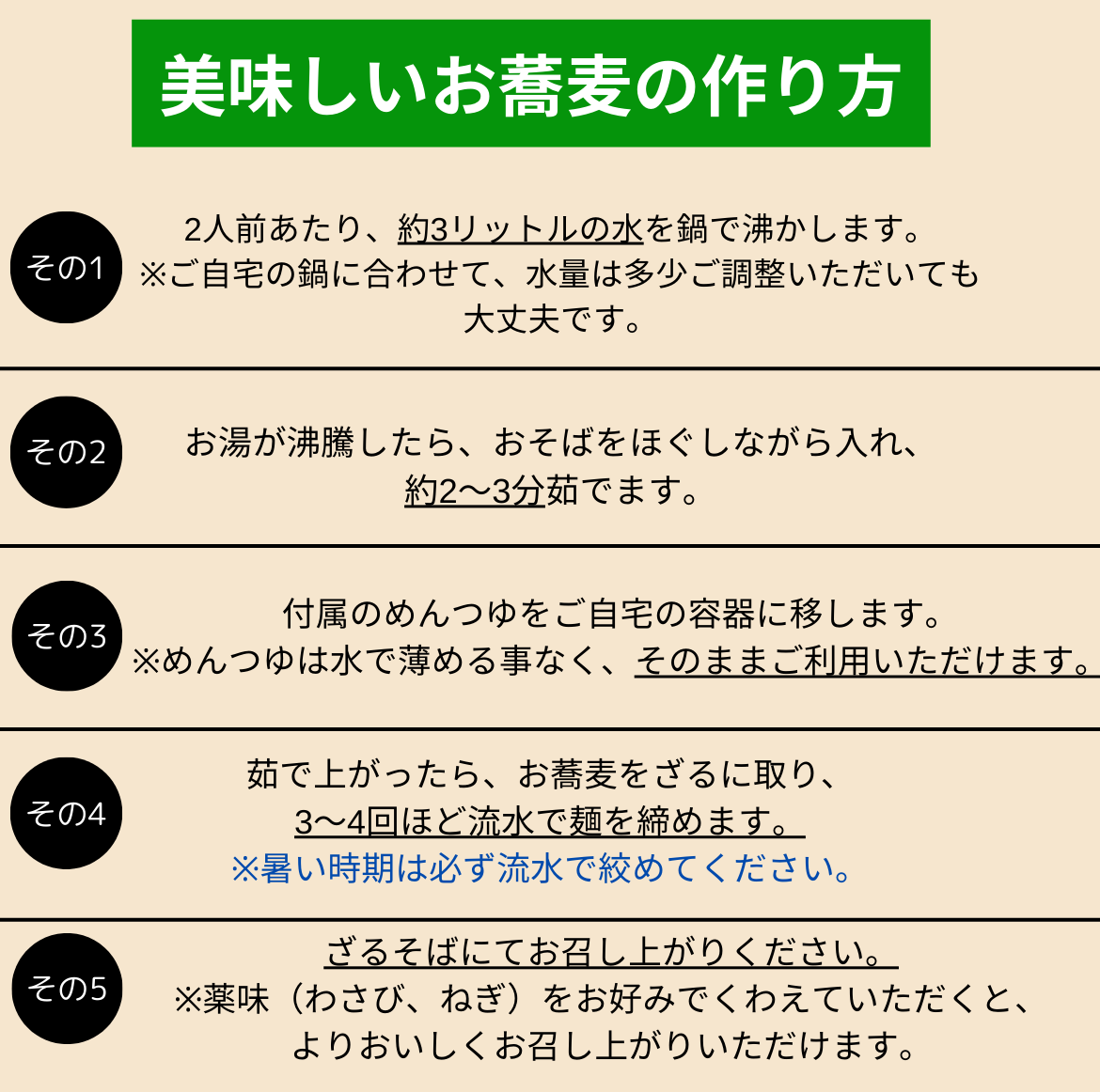 自家製生そばセット＜４人前＞　自宅用　贈答用　※6000円以上購入で送料無料