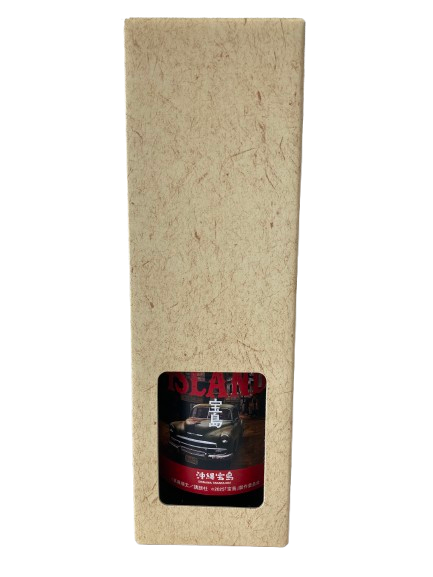 9月19日新発売！　映画「宝島」コラボ商品　沖縄ウイスキー　HERO'S ISLAND　47度　700ml　車（グレー）