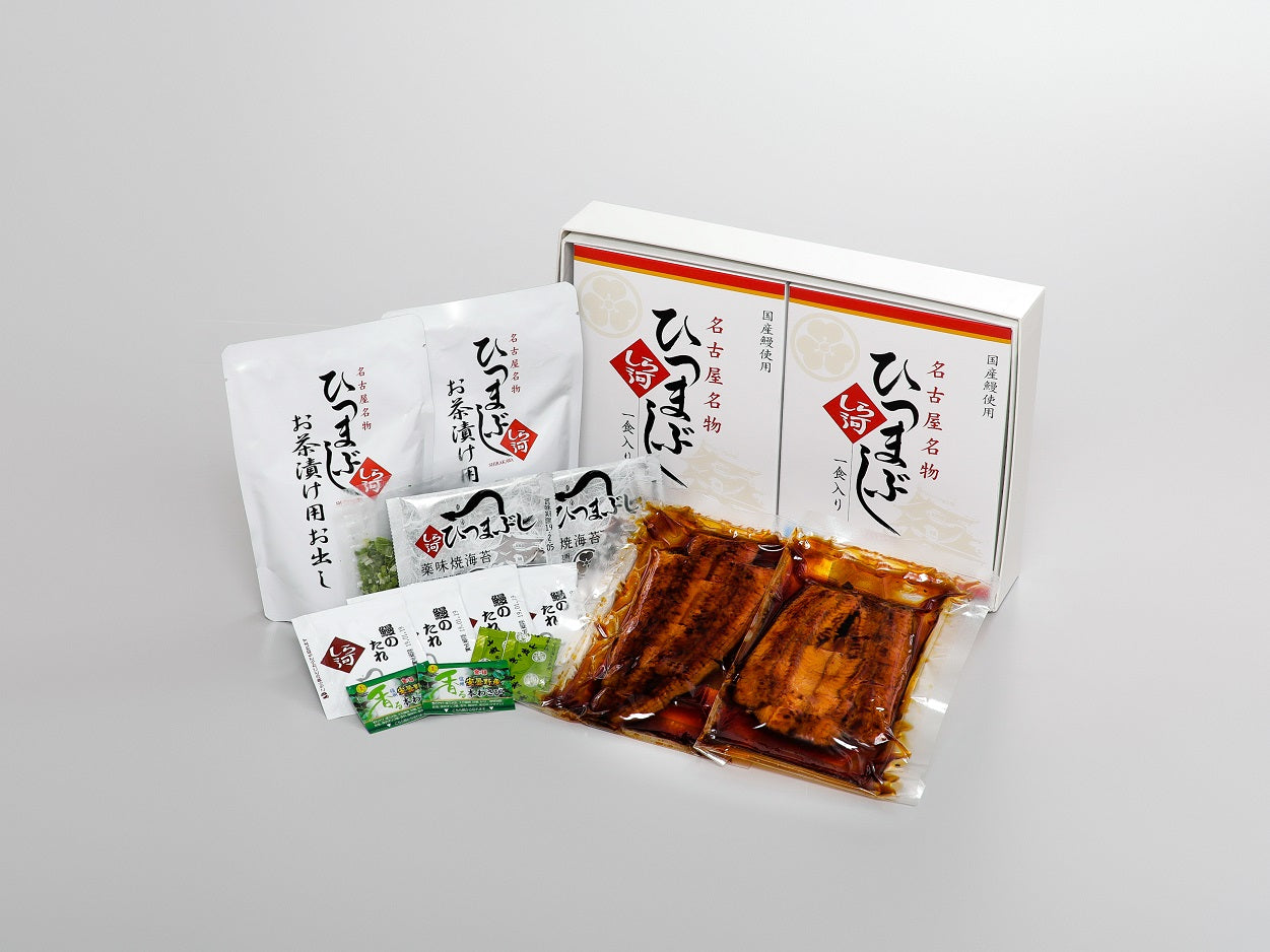しら河【ひつまぶし2食入り】〈国産うなぎ使用〉〈名古屋名物〉