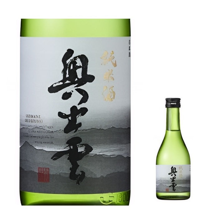 【蔵元直送！】奥出雲 純米酒 300ml 日本酒 純米酒 奥出雲 辛口 清酒 食中酒 味わい 冷酒 ぬる燗 熱燗 地酒