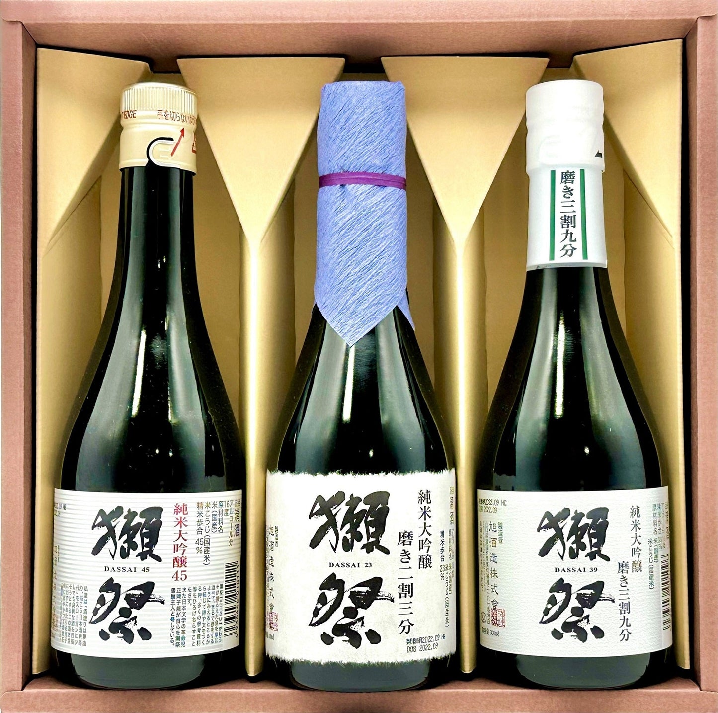獺祭(だっさい)のみくらべセット(300ml×3本セット)※きき酒シート3枚プレゼント！