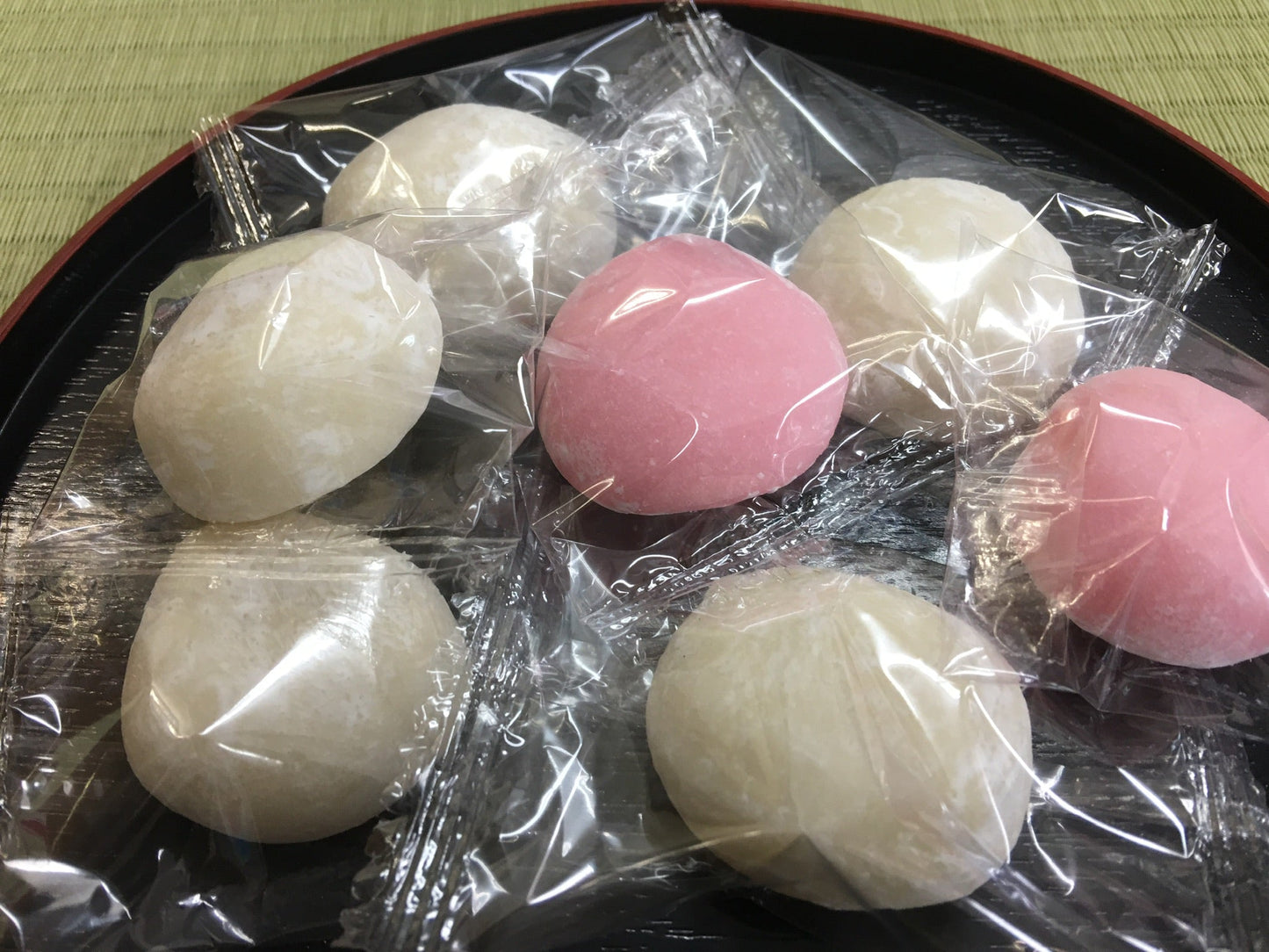 紅白小餅・餅まき用７kg(１個包装または紅白で2個包装）急速凍結させて冷凍便で配送