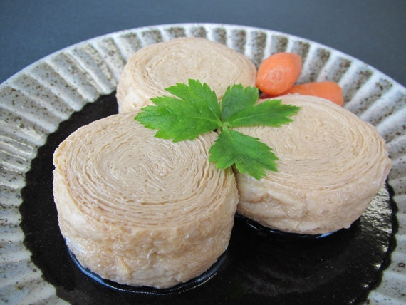 缶詰　味付巻ゆば　平箱3缶詰　（常温）