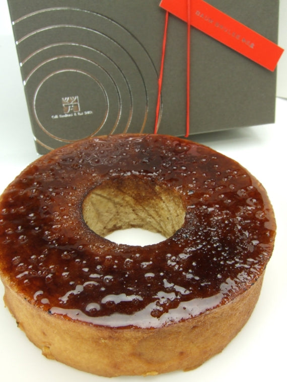 【和三盆ブリュレ】　誕生日　プレゼント　母の日　父の日　ギフト　お取り寄せ　和三盆の上品な甘さとパリッとほろ苦いカラメルが絶品！ しっとりパリパリバウムクーヘン