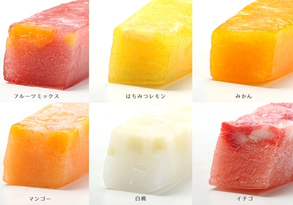 テレビ東京「ワールドビジネスサテライト」で紹介！【送料込】不思議アイス「シャリッ！！とくずバー」（8本セット）