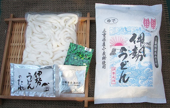 伊勢うどん あおさ付き　８食セット