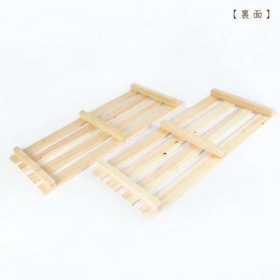 【国産ひのき】 押し入れすのこ（2枚組） スノコ 押し入れ 木製 木 日本製 湿気対策