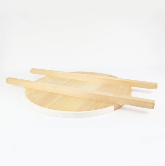 ソラマメ 木曽ひのきメンパ 深蓋16cm(中) そば釜ふた 天然木 国産 日本製 木製 かまふた 釜蓋 蓋 お釜 木 釜ぶた