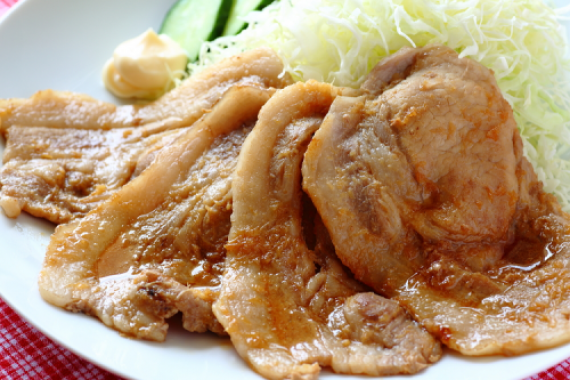早池峰(はやちね）三元豚肩ローススライス500ｇ【岩手県産豚】