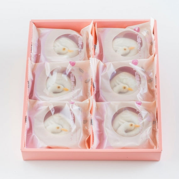 道後白鷺まんじゅう　【６個入り】