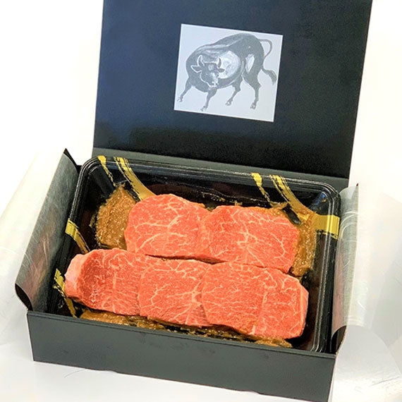 米澤牛 味噌粕漬け(肩・モモ) 60g×8枚入り