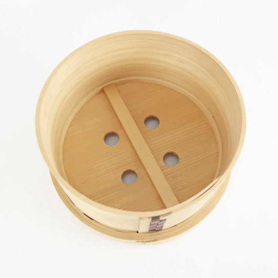 和セイロ【ふた付】　国産ひのき 蓋付き せいろ 蒸篭 蒸し器 蒸しかご わっぱ 曲げわっぱ 木製 おこわ もち米