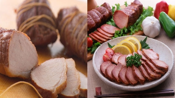 【送料無料】黒豚の焼豚　3本（計540g）