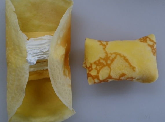 ミニクレープ5個入　送料込み　　洋菓子　ご褒美スイーツ　人気商品　ギフト　贈り物　ご自宅用　いちご　チョコ　ブルーベリー　お菓子