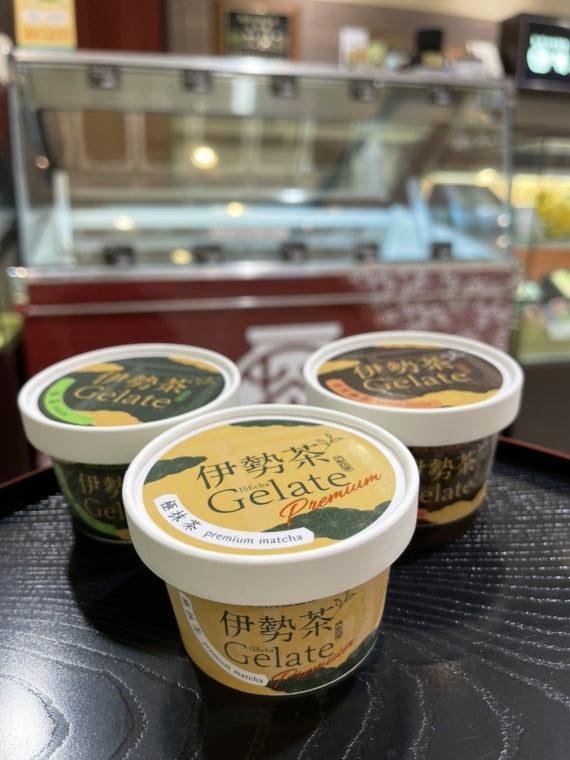 プレミアム伊勢茶ジェラート ９個セット【極抹茶・抹茶・焙煎棒茶】【送料無料】 ※北海道・沖縄・離島を除く