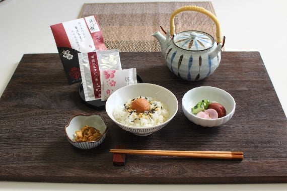 【勝喜梅】南高梅はちみつ仕立て＆贅沢茶漬け2種詰合せギフト