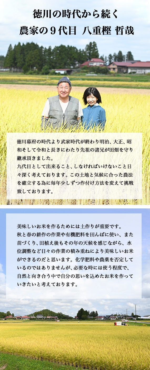 【令和６年産】岩手県オリジナル品種 銀河のしずく 5kg 1袋