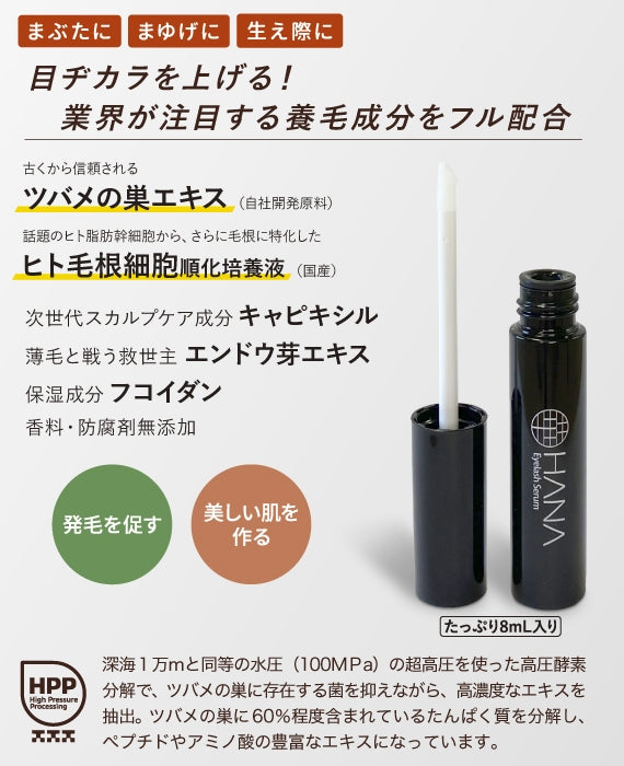 HPPアイケアセット＜美容オイル、まつ毛美容液＞