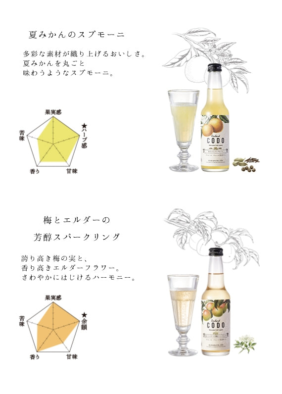 【orchard CODO】 クラフトリキュール3本詰め合わせギフトセット