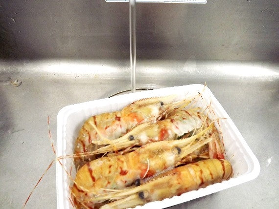 【お刺身と味噌汁で】新物入荷！超特大7～9尾ー60℃船内冷凍刺身用※店長がお歳暮で使用している無着色エビ※こんなの初めてだ！っと言われます！ラスト22パックです。