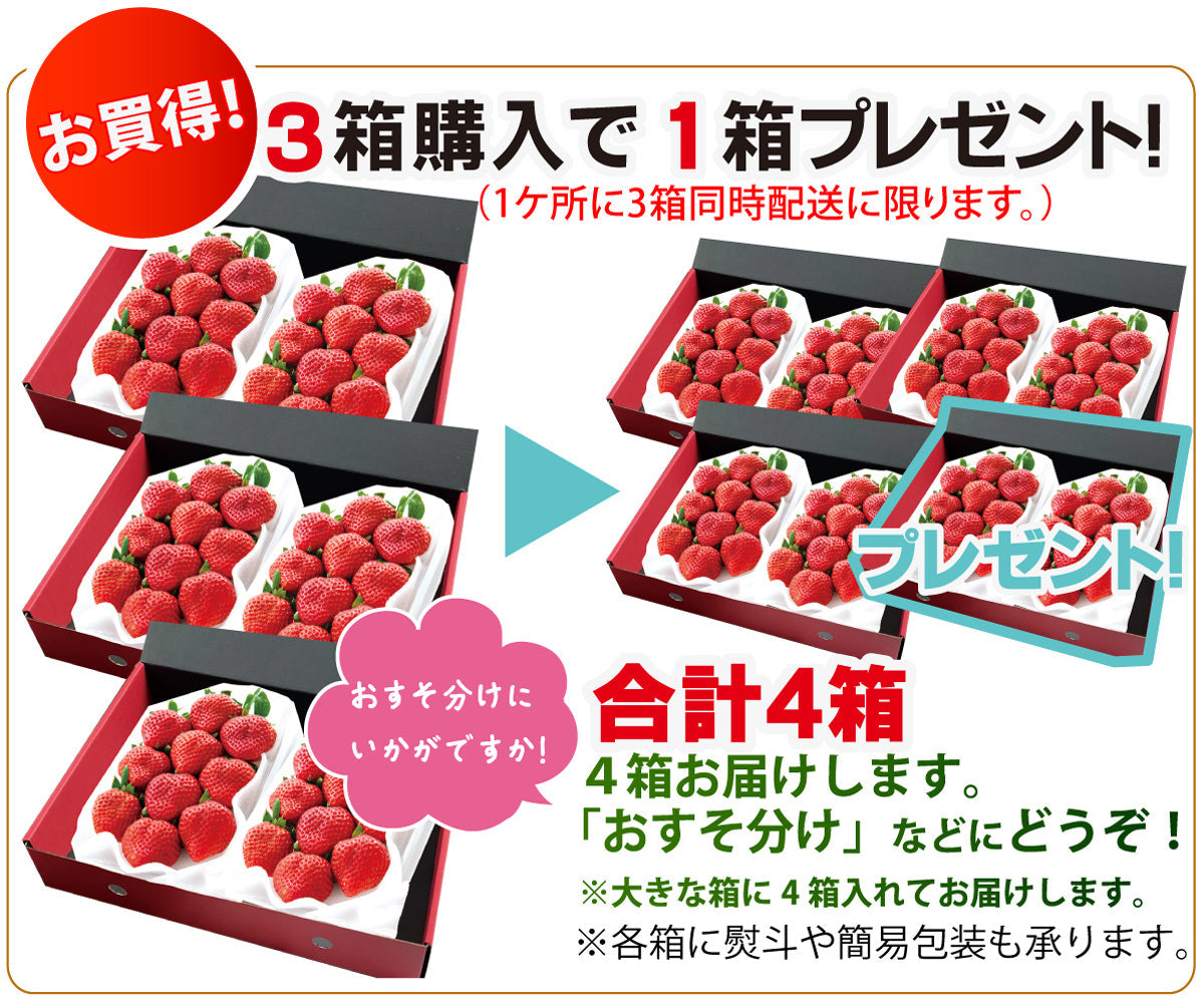 ＜12月下旬～＞【甘くて濃厚な味わい♪】九州を代表するブランドいちご「あまおう」2パック入＜福岡県産＞