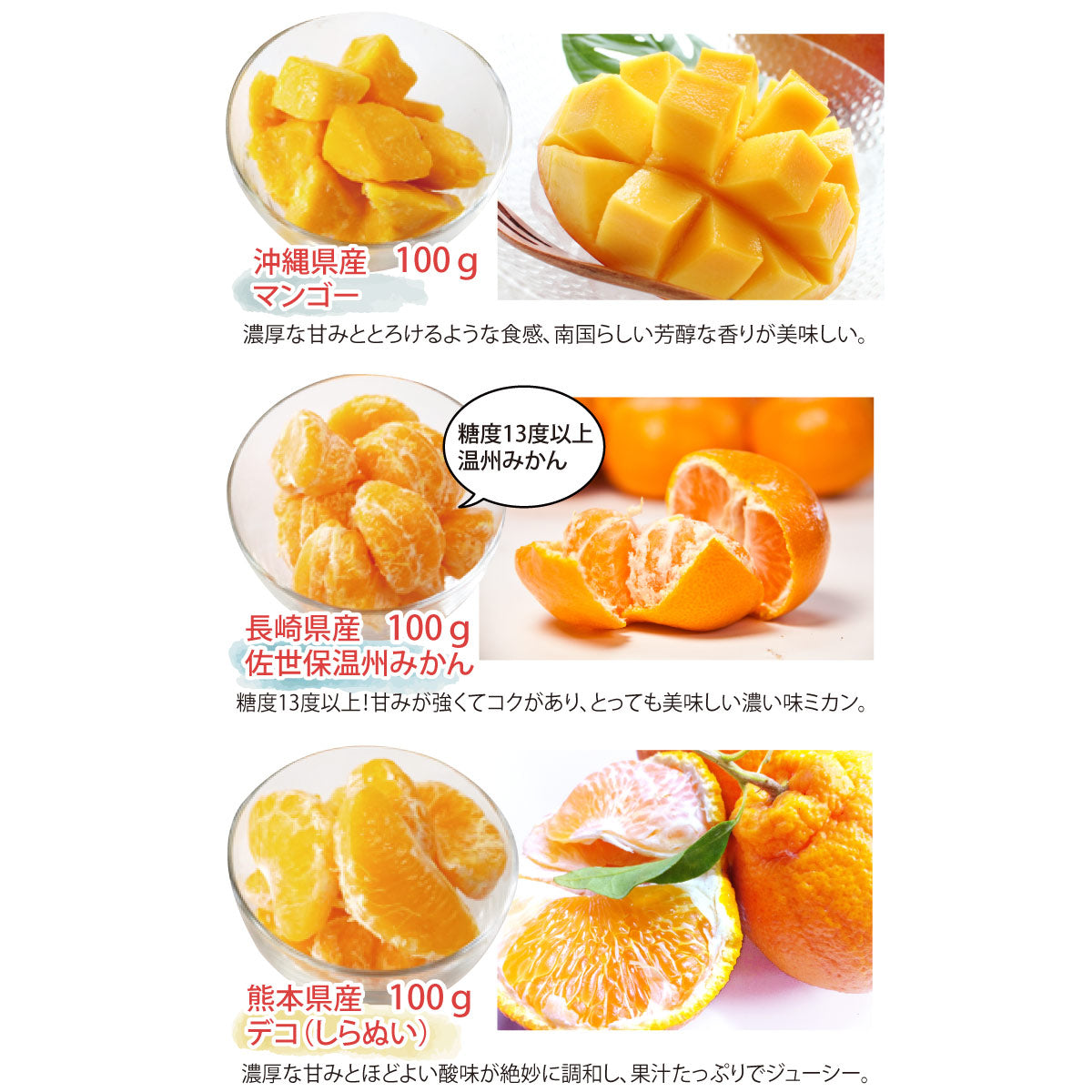 ＼全種類！おためし！SALE／★九州の美味しいフルーツを急速冷凍！！★スムージーにも★冷凍フルーツ【ふるる】