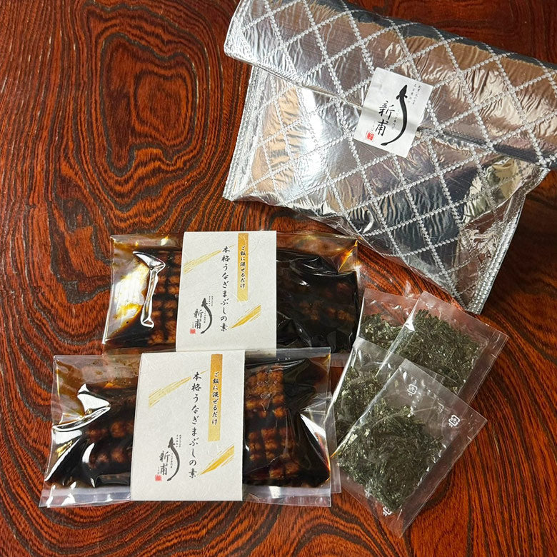 ご購入特典付！【6紙共同企画　いいもの特集掲載商品】　炊き立てご飯に混ぜるだけで老舗専門店の味！本格うなぎまぶしの素（2袋入）《自宅使い専用・簡易保冷袋にてお届け》ZMMT2