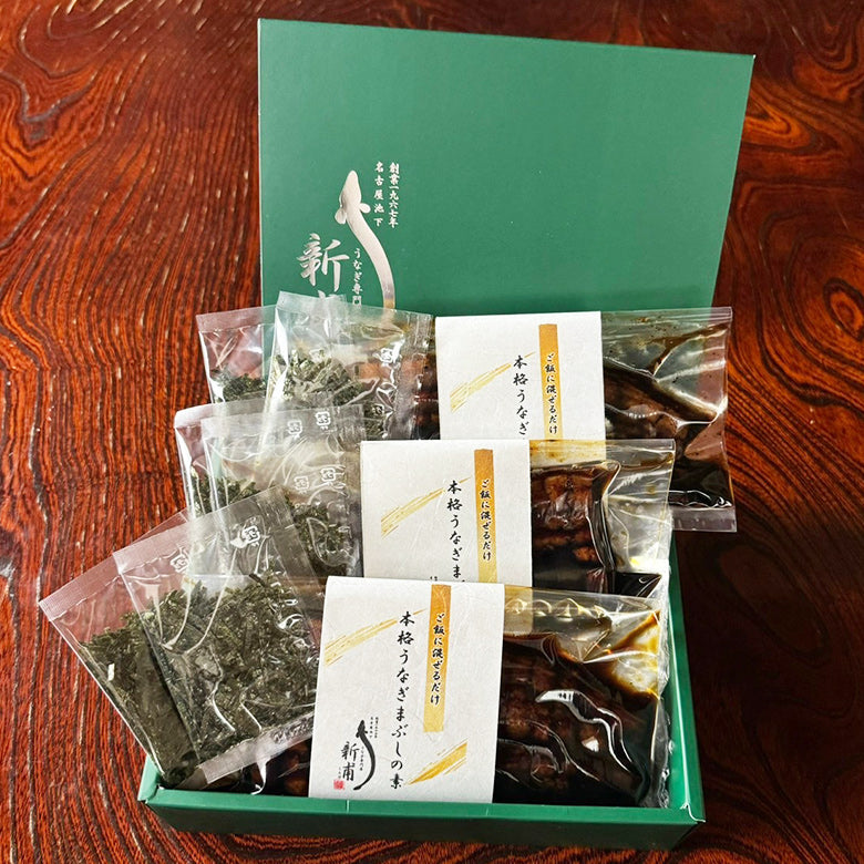 炊き立てご飯に混ぜるだけで老舗専門店の味　本格うなぎまぶしの素　詰合せ（3袋入）　MMT3