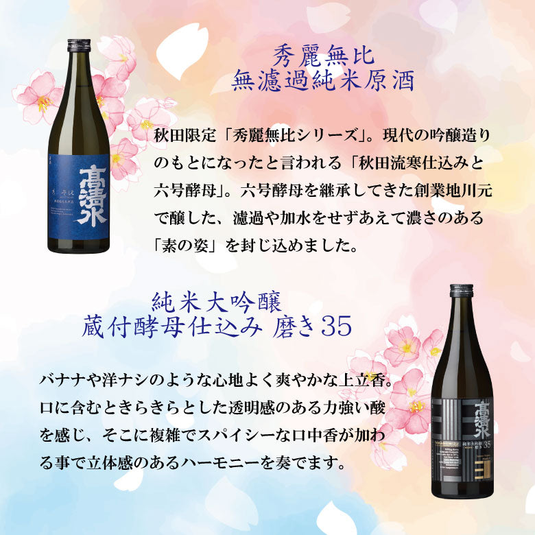 【送料込】春の味わいセット～４種の飲み比べ～