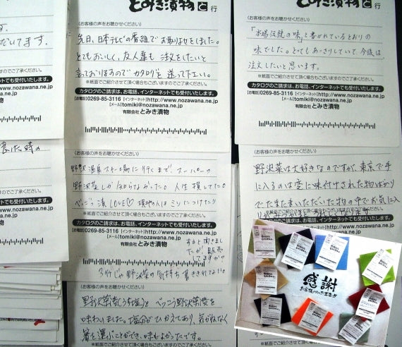 無添加野沢菜漬(昔ながらのうんまい菜っぱ）【送料無料】新漬け野沢菜　【米・野菜・惣菜】 【乾物・缶詰・瓶詰・調味料】