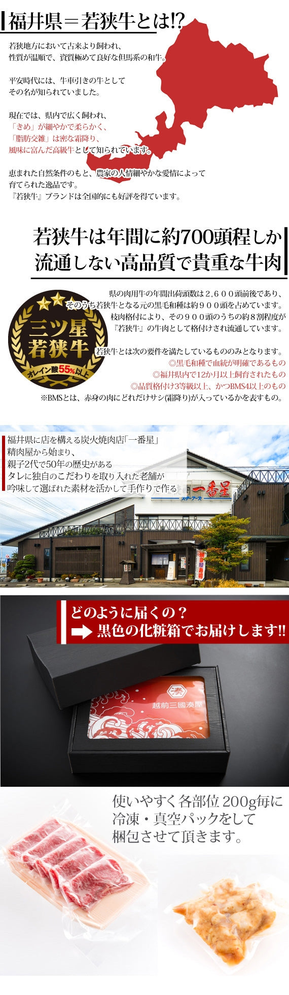 【送料無料】 『三ツ星若狭牛』サーロインすき焼き・しゃぶしゃぶ用 1kgセット[200g×5] 高級黒毛和牛 若狭牛  福井特産〈冷凍便〉【お中元2023】【精肉・肉加工品】