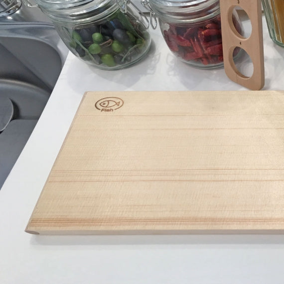 木製お手軽まな板 (反り防止加工)　国産品 日本製 木のまな板 カッティングボード 木 包丁