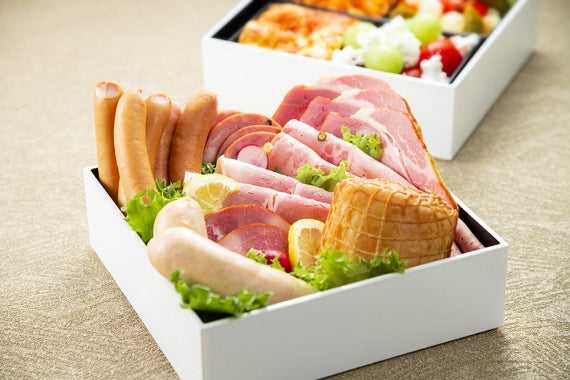 ハム ギフト 送料無料 詰め合わせ 父の日 御中元 日進ハム最高位の贈り物「日進ハムの夏おせちセット」※重箱なし【ギフト】【期間限定】【精肉・肉加工品】