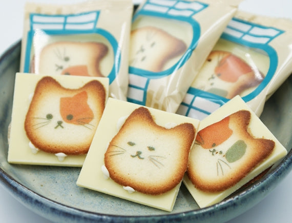 にゃんこクッキー信州ネコまみれ8個入（信州長野県のお土産 お菓子 スイーツ ギフト）