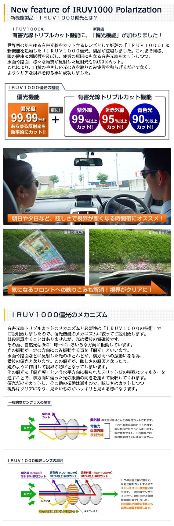 眼鏡の街＜福井県鯖江市＞で生まれた紫外線を調光できるサングラス「カラーチェンジャー3001」【デミブラウン×ライトグリーン】【送料込】 【生活用品・工芸品】