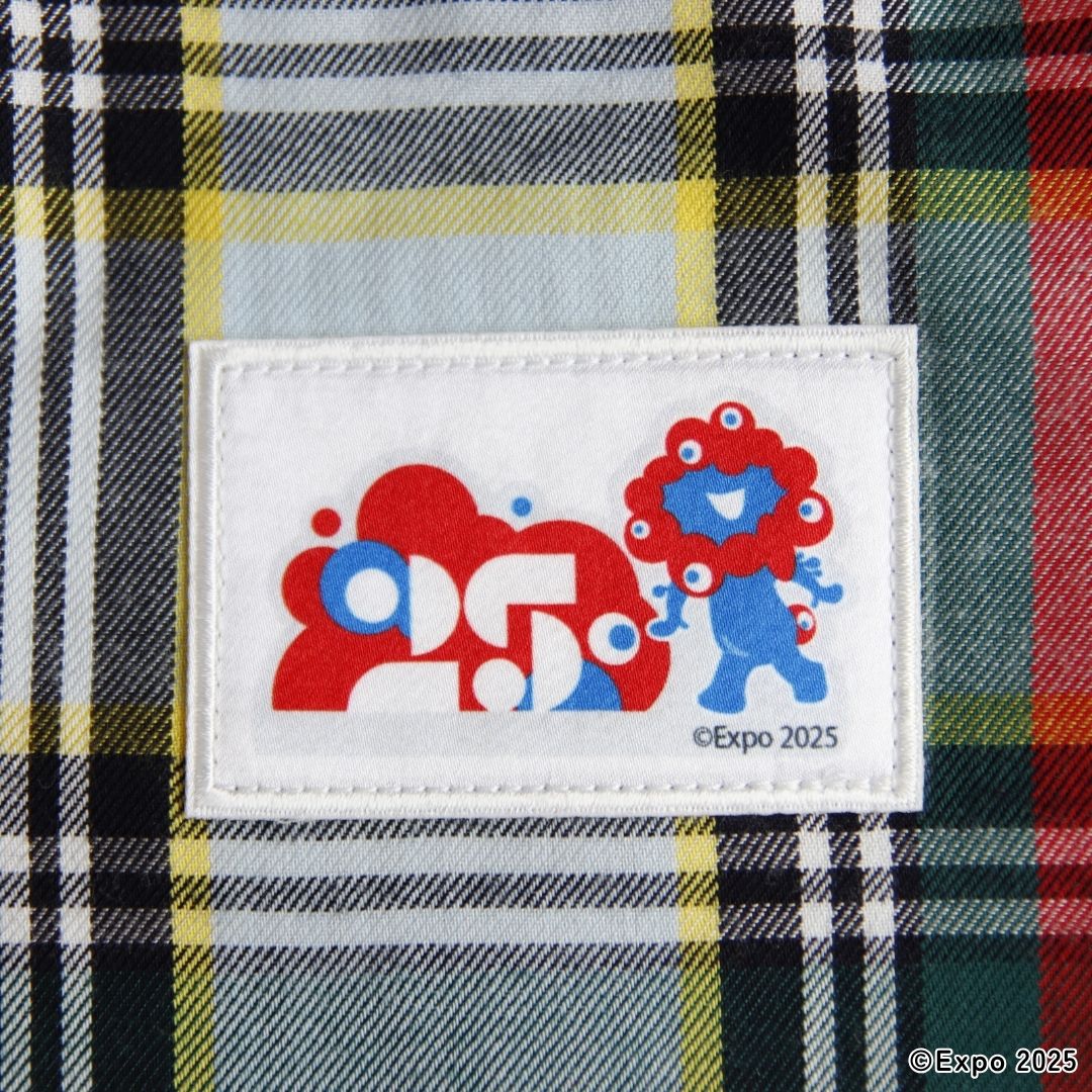 【限定300点！】EXPO2025 ミャクミャク  播州織 横型 biscuit tote bag