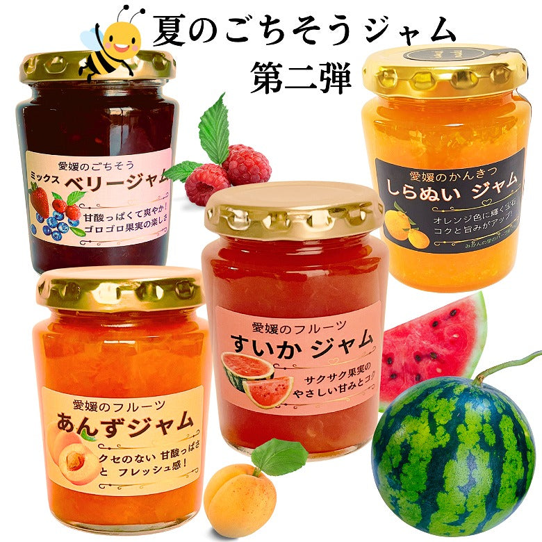 【送料無料】「夏のごちそうジャム・第二弾」 4種セット【在庫限り！】