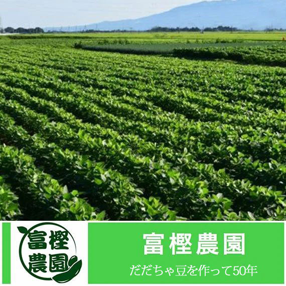 鶴岡市特産 富樫農園 早生白山だだちゃ豆 500g×4袋【8月中旬頃お届け】