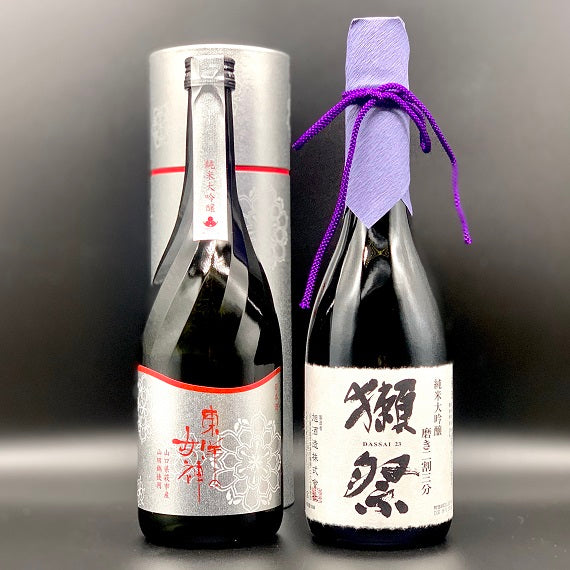 これぞ究極の呑み比べ！東洋の女神＆獺祭二割三分セット(720ml×2本)