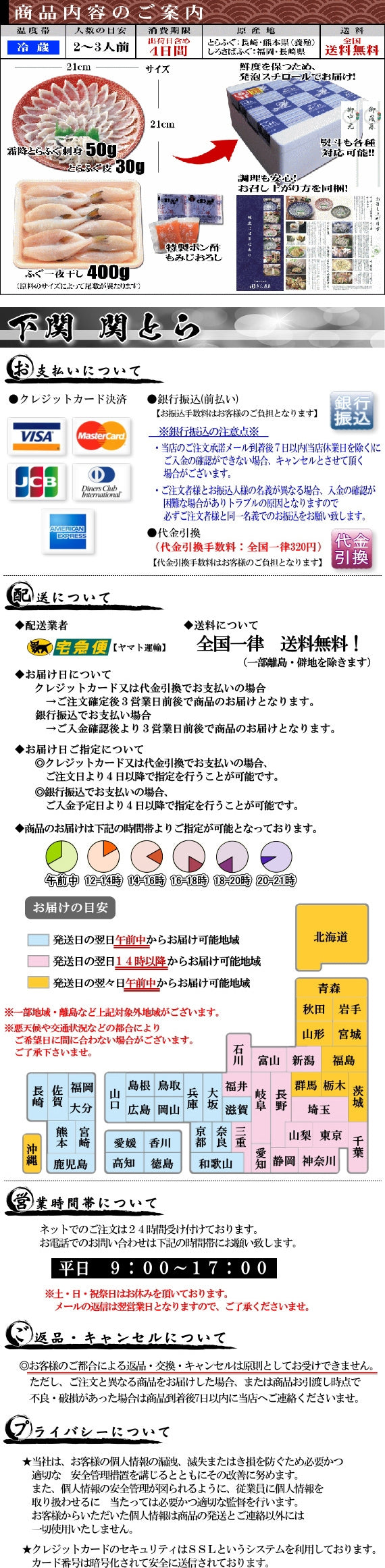お歳暮 ギフト 【送料無料】下関伝統の夏ふぐ！霜降とらふぐ刺身とふぐ一夜干し