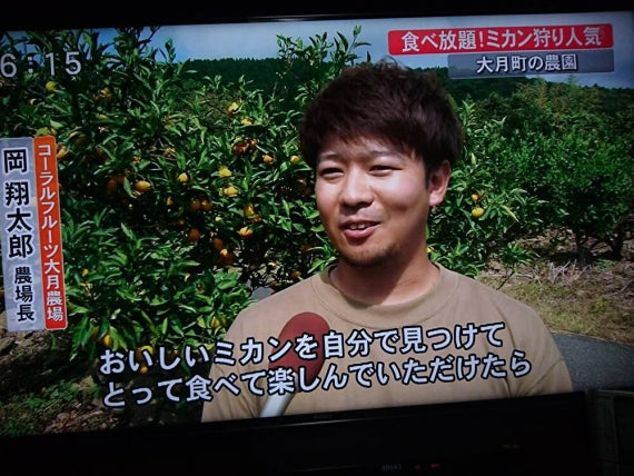 【こんなミカンを作るのが夢やった！】龍馬感激みかん（５キロギフト用）