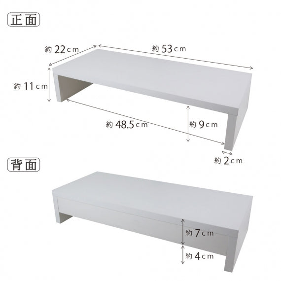 安心国産品】家具職人が作るモニタースタンド 机上台 パソコン 安心国産品】家具職人が作るモニタースタンド 机上台 パソコン