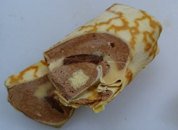 ミニクレープ5個入　送料込み　　洋菓子　ご褒美スイーツ　人気商品　ギフト　贈り物　ご自宅用　いちご　チョコ　ブルーベリー　お菓子