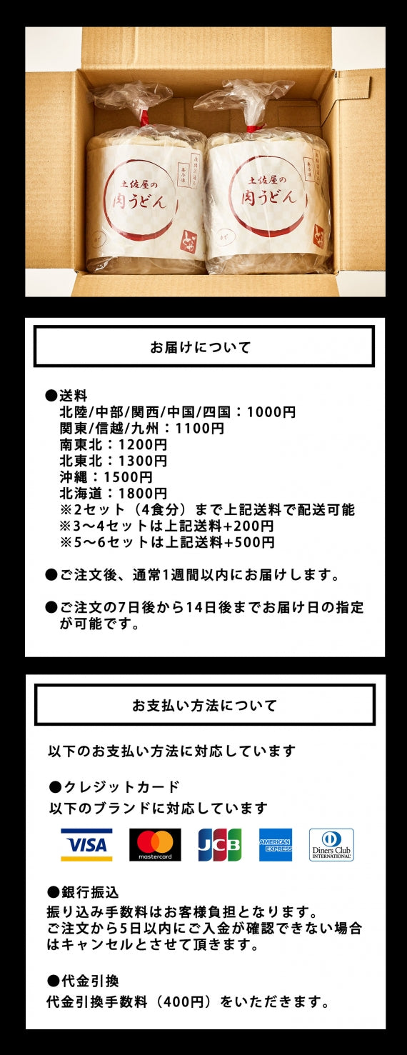 本場大阪の絶品肉うどん（冷凍）