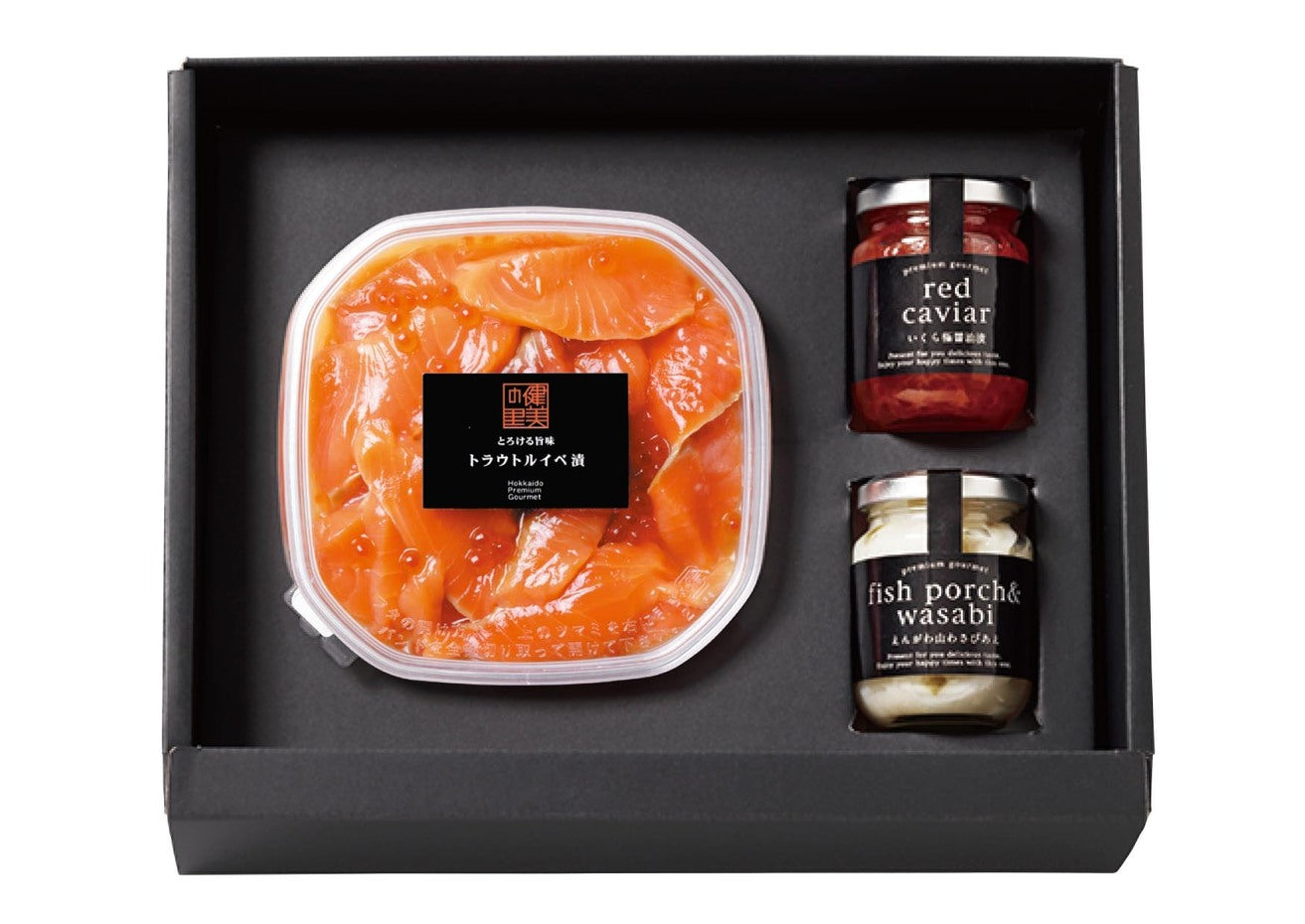 トラウトサーモンルイベ漬＆宝珠の逸品B