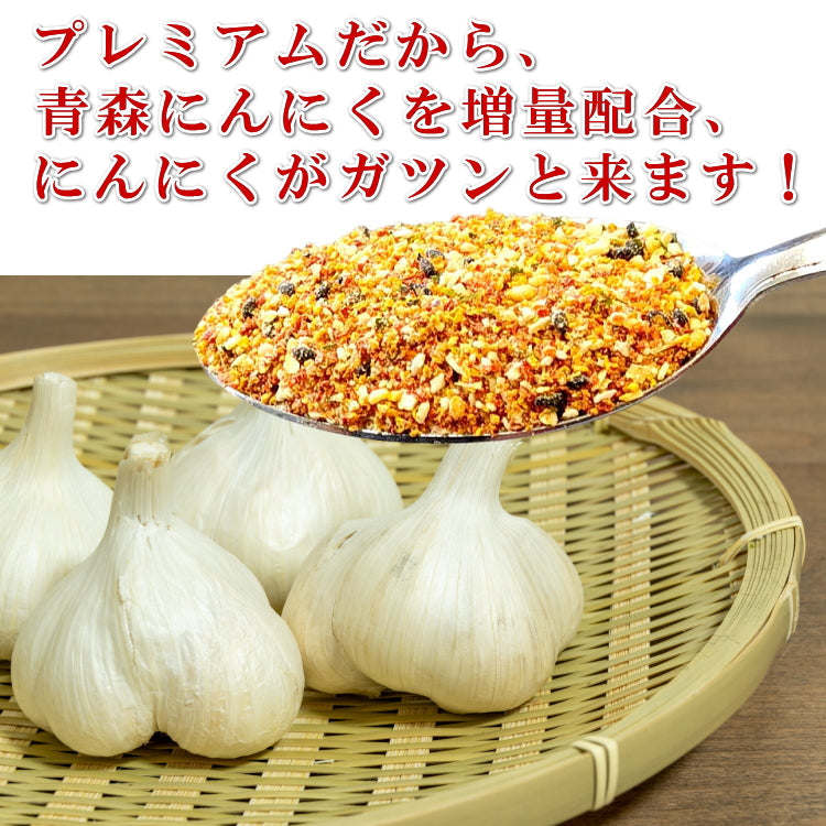 味の海翁堂　にんにく七味プレミアム65ｇ（青森県産にんにく42％増量タイプ）１本