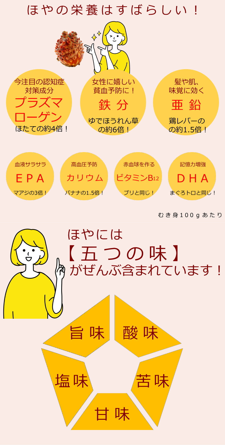 乾燥干しほや２個セット-三陸珍味 ビール お酒 おつまみ ドライ 居酒屋 横田屋 送料無料 ポスト投函