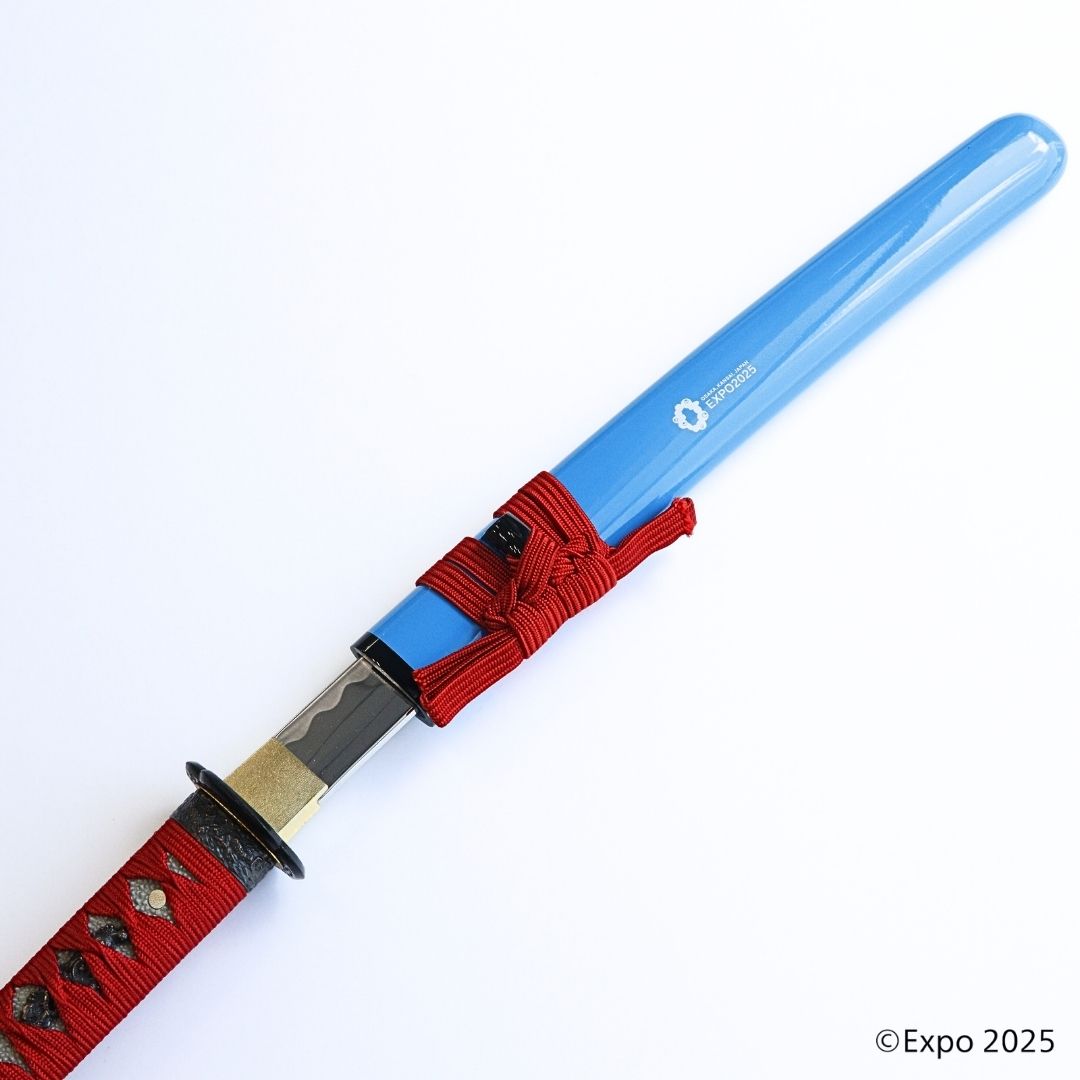 EXPO2025 公式ロゴ  関の刃物 懐剣刀 ブルー 9寸