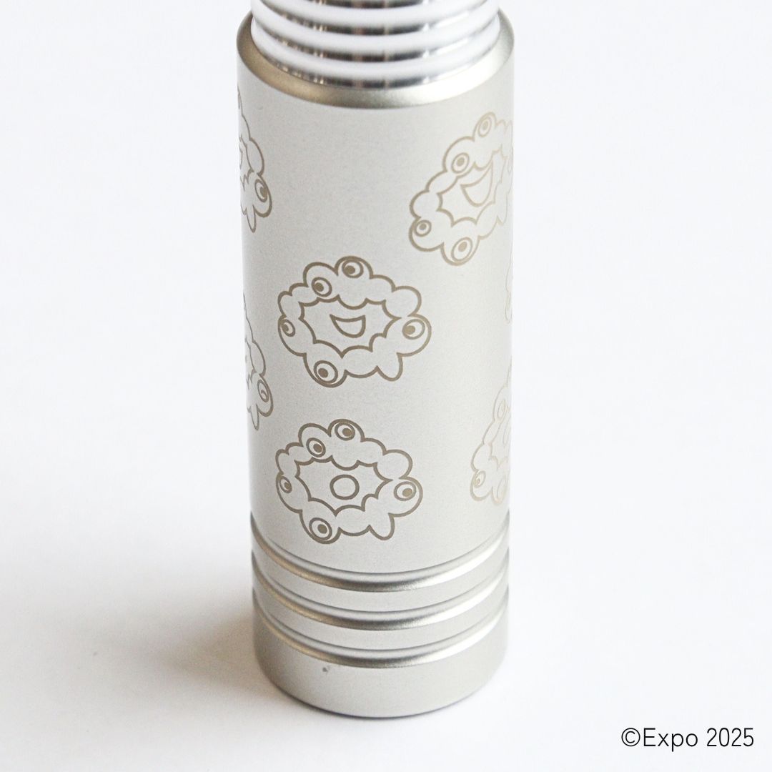 EXPO2025 ミャクミャク メタルクラフト 卓上ボールペン サンドシルバー