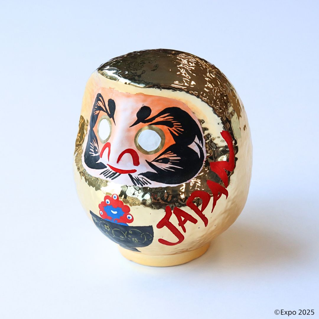 EXPO2025 ミャクミャク  高崎だるま 2号 プレミアムゴールド｜会場内でも販売中！